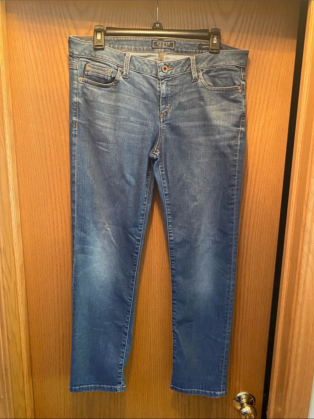 Guess Women's Skinny Jeans in Medium Blue Wash